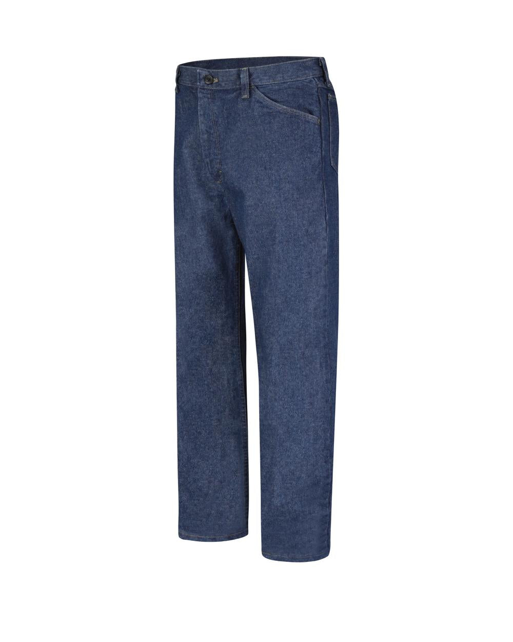 Bulwark Classic Fit Pre-Washed Excel-FR Flame Resistant Pant, color: Blue Denim