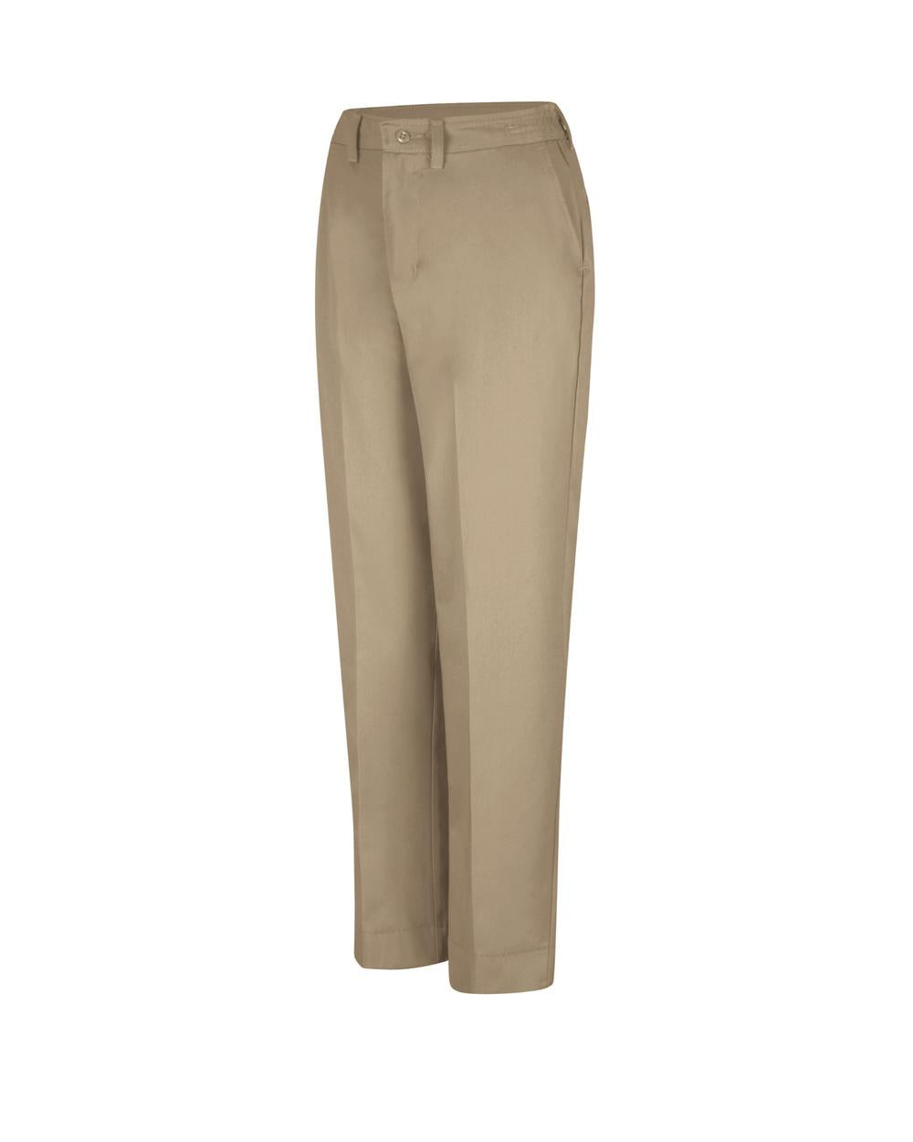 RedKap Women's Elastic-Insert Work Pant, color: Khaki
