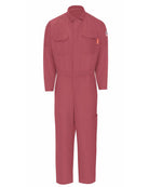 Bulwark IQ Series Nomex Medweight Mobility Flame Resistant Coverall, color: Red
