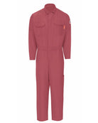 Bulwark IQ Series Nomex Medweight Mobility Flame Resistant Coverall, color: Red