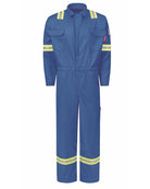 Bulwark IQ Series Nomex Midweight Mobility Hi-Vis Flame Resistant Coverall, color: Royal Blue