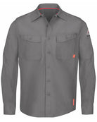 Bulwark L/S IQ Series Endurance Collection Flame Resistant Shirt, color: Grey