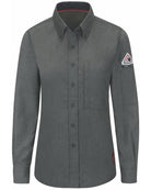 Bulwark L/S IQ Series Comfort Lightweight Flame Resistant Shirt, color: Dark Grey