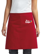 Artisan Collection by Reprime Calibre Heavy Cotton Canvas Waist Apron, color: Red
