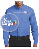 Port Authority L/S Easy Care Custom Shirt, color: Ultramarine Blue