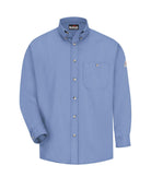 Bulwark Dress Excel Flame Resistant Shirt, color: Light Blue
