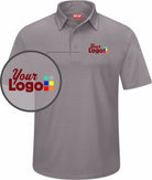 RedKap S/S Flex Series Pro Custom Golf Shirt, color: Grey