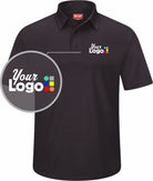RedKap S/S Flex Series Pro Custom Golf Shirt, color: Black