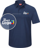 RedKap S/S Flex Series Pro Custom Golf Shirt, color: Navy