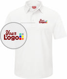 RedKap S/S Flex Series Pro Custom Golf Shirt, color: White