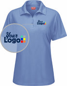 RedKap S/S Flex Series Pro Custom Golf Shirt, color: Medium Blue