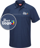 RedKap S/S Flex Series Active Custom Golf Shirt, color: Navy