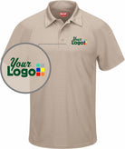 RedKap S/S Flex Series Active Custom Golf Shirt, color: Tan
