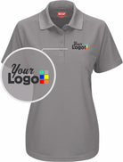 RedKap S/S Performance Knit Core Custom Golf Shirt, color: Grey
