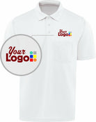 RedKap S/S Performance Knit Pocket Custom Golf Shirt, color: White