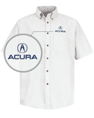 RedKap S/S Acura Staff Automotive Shirt, color: White