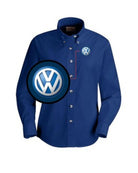 RedKap L/S Volkswagen Service Advisor Automotive Shirt, color: Royal Blue