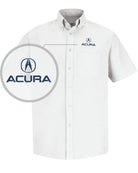 RedKap S/S Acura Service Advisor Automotive Shirt, color: White