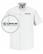 RedKap S/S Lexus Service Advisor Automotive Shirt, color: White