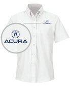 RedKap S/S Acura Service Advisor Automotive Shirt, color: White