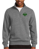 Sport-Tek 1/4 Zip Syria's New Eagle Sweatshirt, color: Vintage Heather