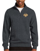 Sport-Tek 1/4 Zip Syria's New Eagle Sweatshirt, color: Graphite Heather