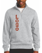 Sport-Tek 1/4 Zip Custom Sweatshirt, color: Athletic Heather