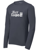 Sport-Tek L/S PosiCharge RacerMesh Custom T-Shirt, color: Graphite