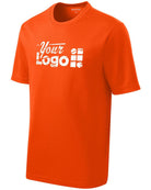 Sport-Tek S/S PosiCharge RacerMesh Custom T-Shirt, color: Neon Orange
