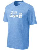Sport-Tek S/S PosiCharge RacerMesh Custom T-Shirt, color: True Royal Heather