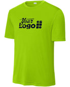 Sport-Tek S/S Competitor Custom T-Shirt, color: Lime Shock