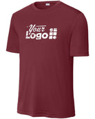 Sport-Tek S/S Competitor Custom T-Shirt, color: Maroon