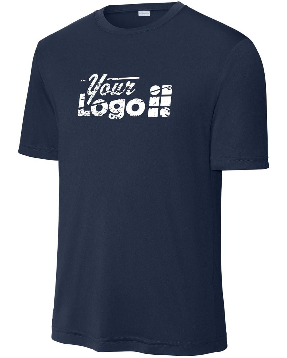 Sport-Tek S/S Competitor Custom T-Shirt, color: True Navy