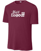 Sport-Tek S/S Competitor Custom T-Shirt, color: Cardinal