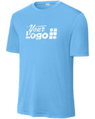 Sport-Tek S/S Competitor Custom T-Shirt, color: Carolina Blue