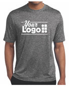 Sport-Tek S/S Heather Contender Custom T-Shirt, color: Vintage Heather