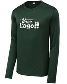 Sport-Tek L/S Posi-UV Pro Custom T-Shirt, color: Forest Green