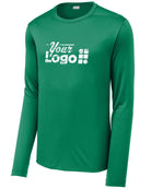 Sport-Tek L/S Posi-UV Pro Custom T-Shirt, color: Kelly Green