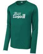 Sport-Tek L/S Posi-UV Pro Custom T-Shirt, color: Marine Green