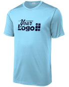 Sport-Tek S/S Posi-UV Pro Custom T-Shirt, color: Light Blue