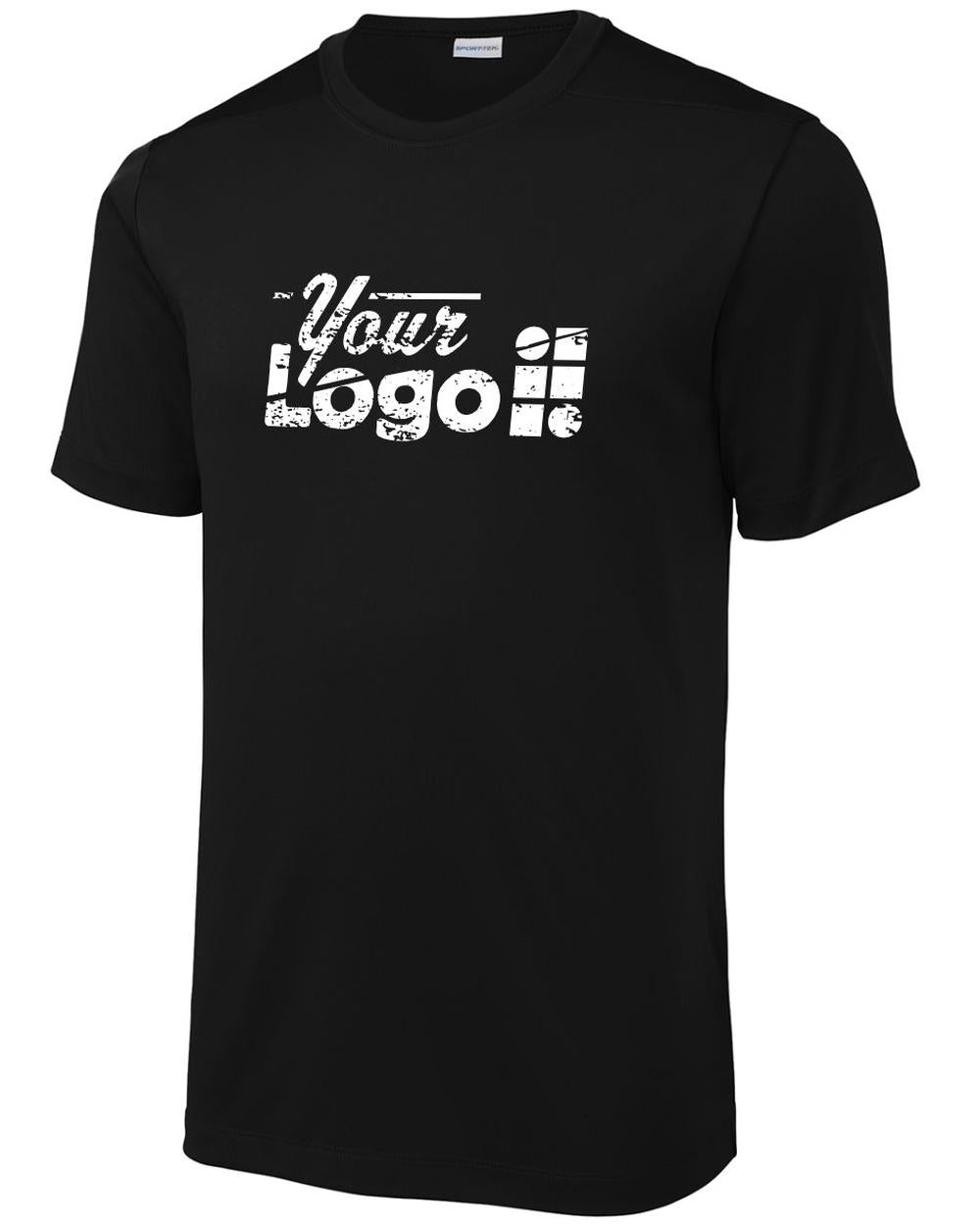 Sport-Tek S/S Posi-UV Pro Custom T-Shirt, color: Black
