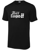 Sport-Tek S/S Posi-UV Pro Custom T-Shirt, color: Black