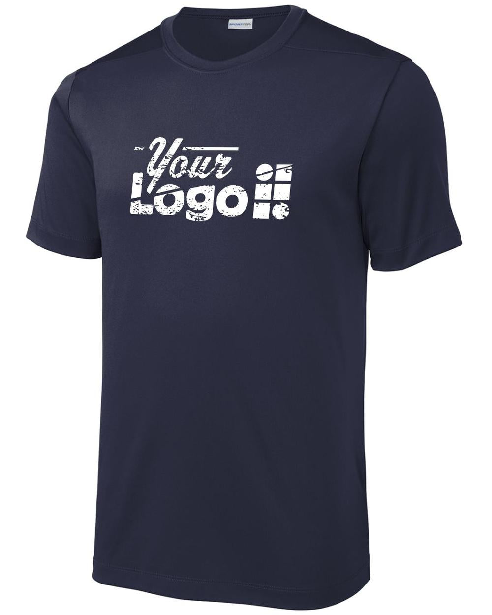 Sport-Tek S/S Posi-UV Pro Custom T-Shirt, color: True Navy