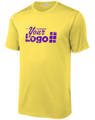 Sport-Tek S/S Posi-UV Pro Custom T-Shirt, color: Yellow