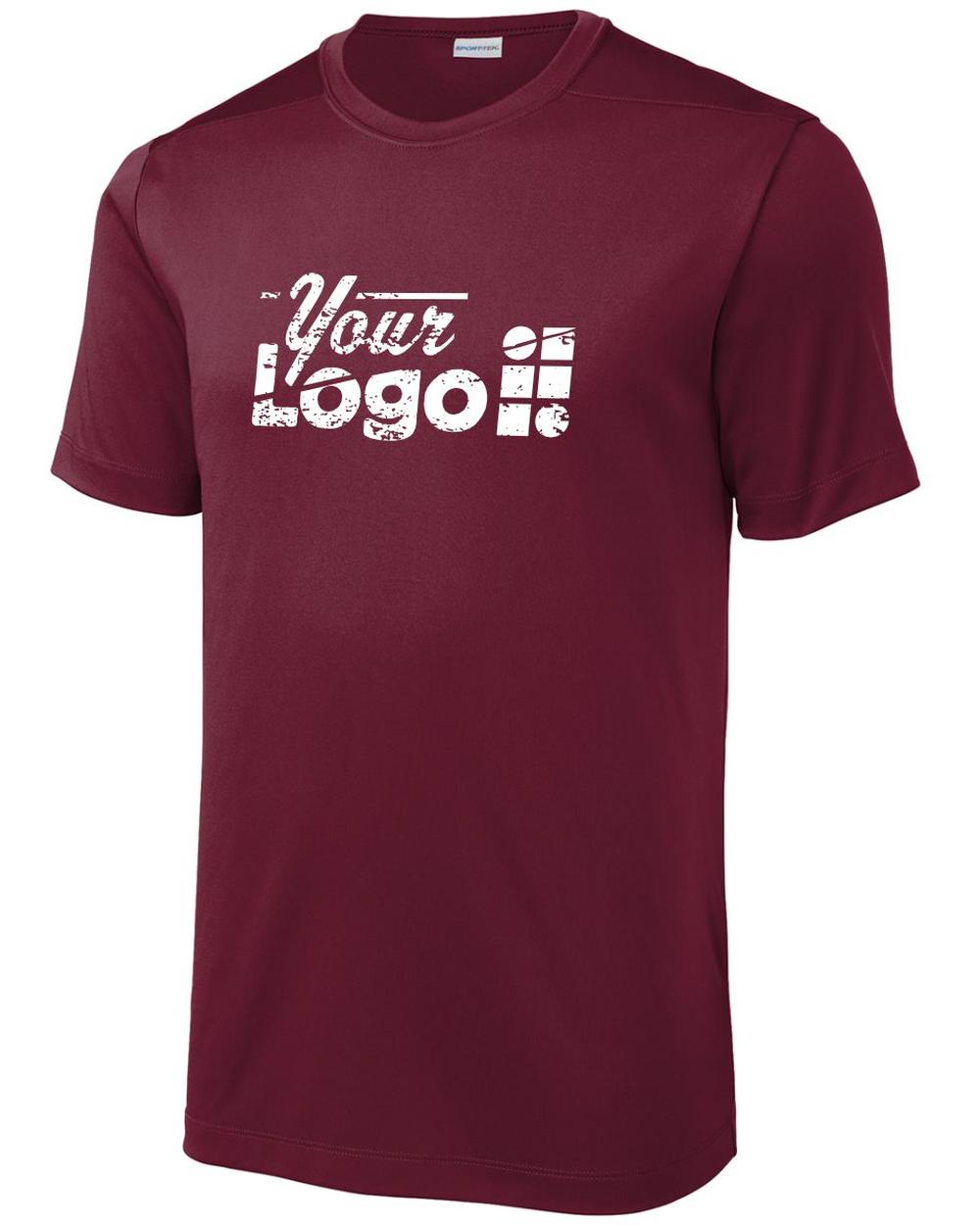 Sport-Tek S/S Posi-UV Pro Custom T-Shirt, color: Cardinal