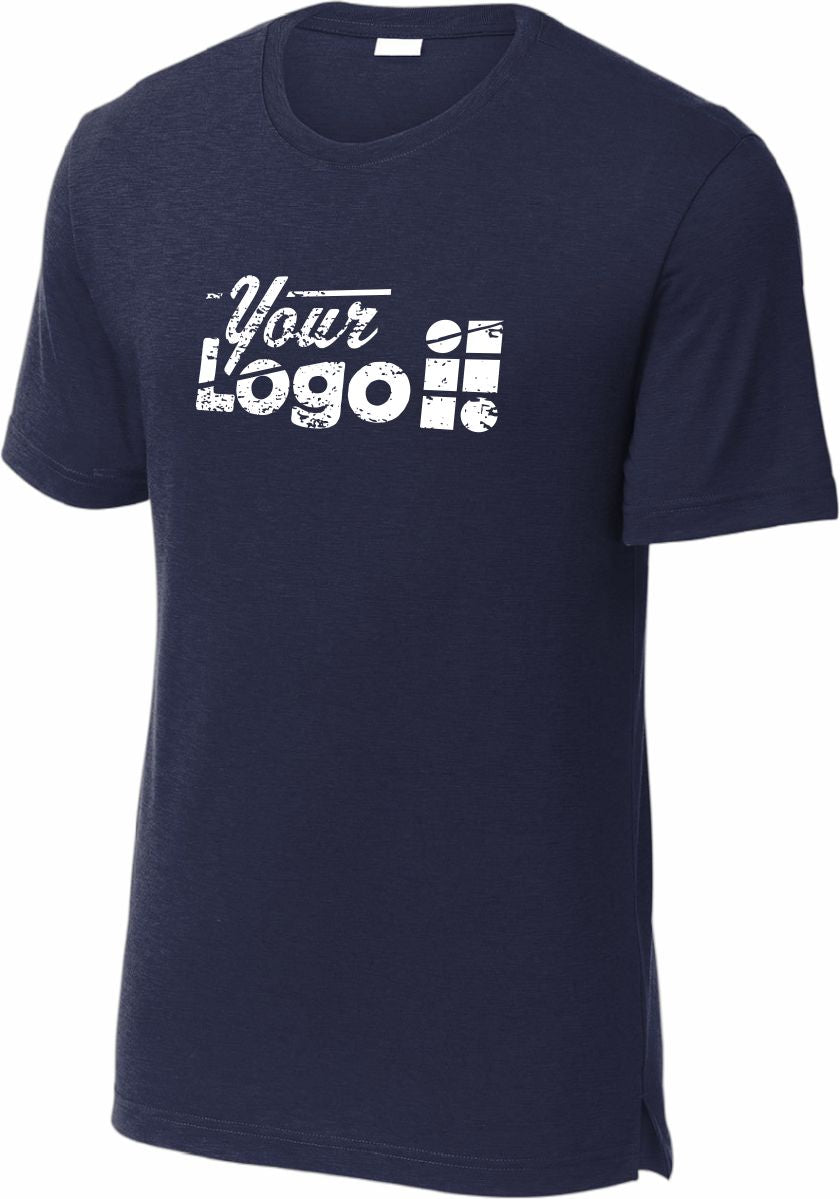 Sport-Tek S/S PosiCharge Strive Custom T-Shirt, color: True Navy