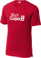 Sport-Tek S/S PosiCharge Strive Custom T-Shirt, color: Deep Red