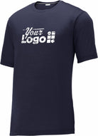 Sport-Tek S/S PosiCharge Competitor Cotton-Touch Custom T-Shirt, color: True Navy