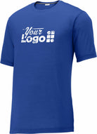 Sport-Tek S/S PosiCharge Competitor Cotton-Touch Custom T-Shirt, color: True Royal