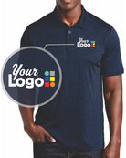 Sport-Tek S/S Endeavor Custom Golf Shirt, color: Dark Royal Heather